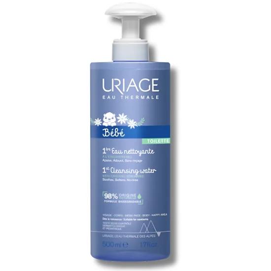 URIAGE BEBE 1ERE - EAU NETTOYANTE VISAGE CORPS ET SIEGE 500ML pour ...