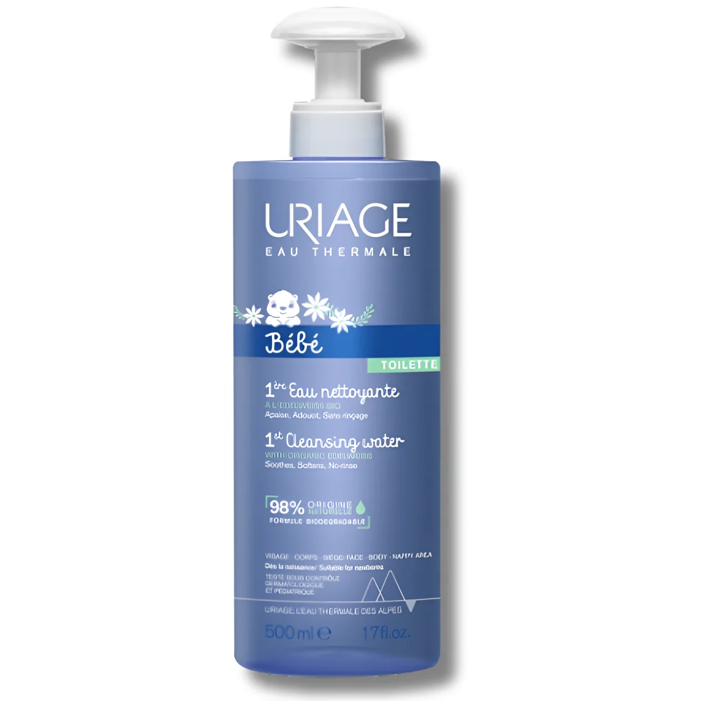 URIAGE BEBE 1ERE - EAU NETTOYANTE VISAGE CORPS ET SIEGE 500ML pour ...