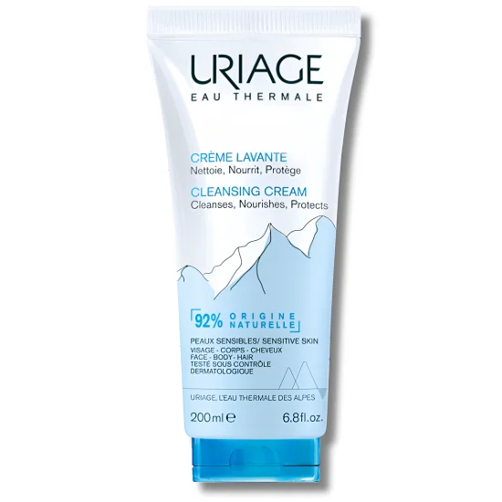 URIAGE - CREME LAVANTE PEAUX SENSIBLES 200ML pour Nos Promotions