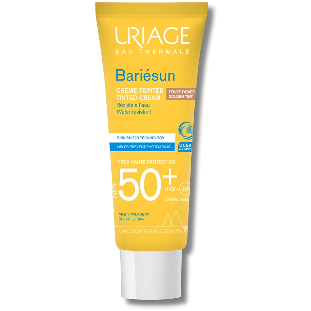 URIAGE BARIÉSUN - CRÈME SOLAIRE TEINTÉE DORÉE SPF 50+ 50ML pour Sol...