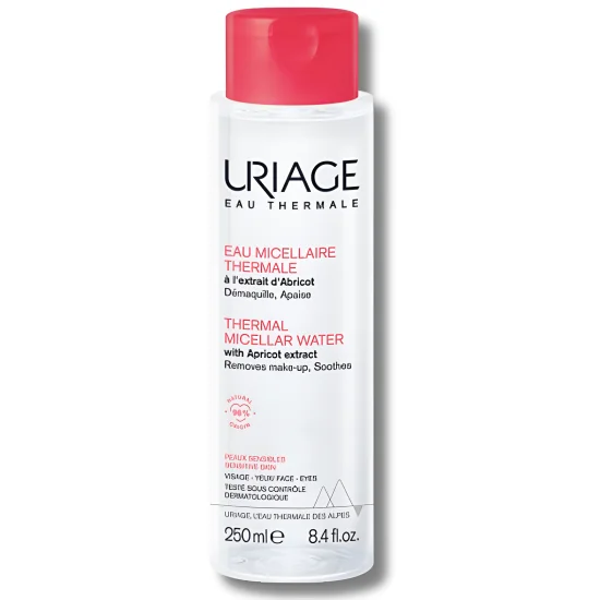URIAGE EAU MICELLAIRE THERMALE PEAUX SUJETTES AUX ROUGEURS 250ML po...