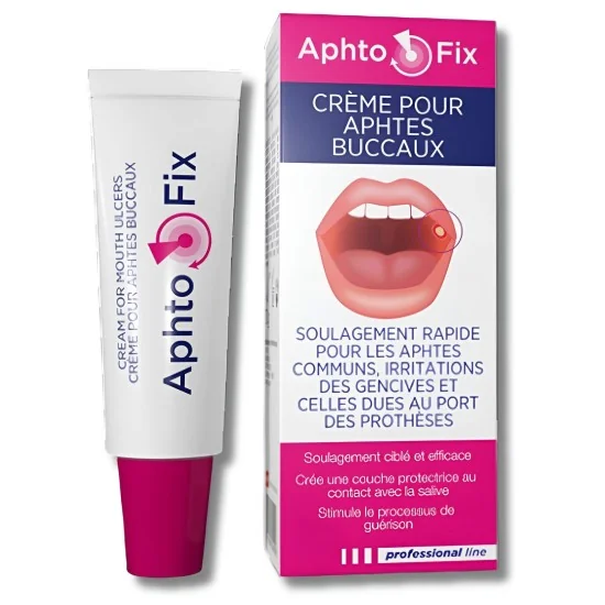 APHTOFIX - CREME POUR APHTES 10G pour Produits Paramédicaux