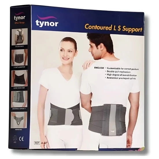 TYNOR - CEINTURE ET SUPPORT LOMBO-SACRALE D9 A07 TAILLE L pour Prod...