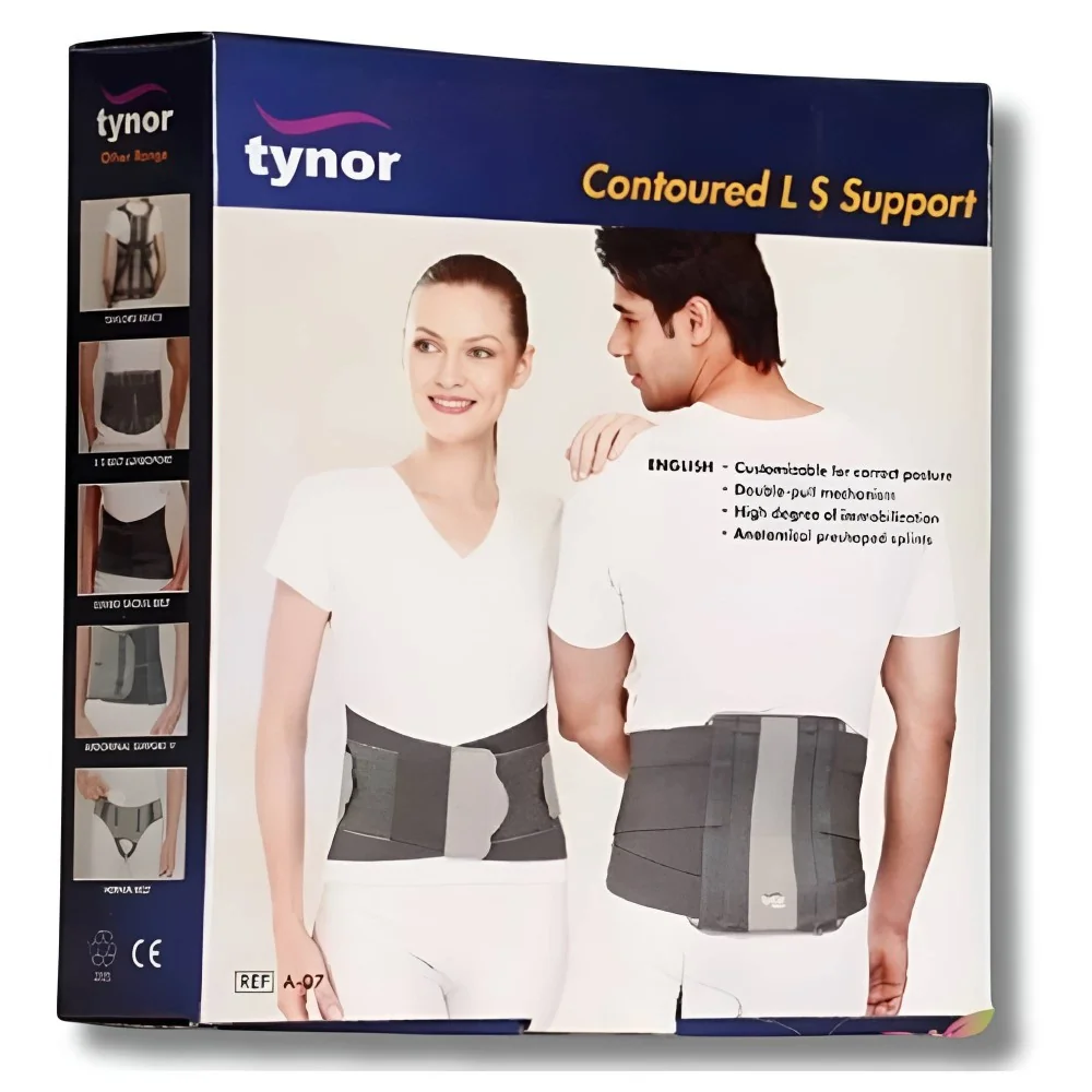 TYNOR - CEINTURE ET SUPPORT LOMBO-SACRALE D9 A07 TAILLE L pour Prod...
