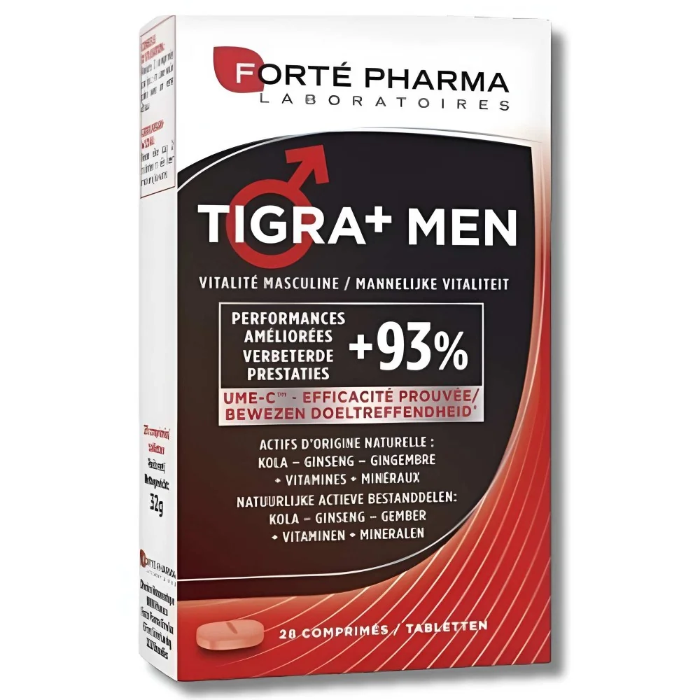 FORTE PHARMA - ENERGIE TIGRA+ MEN 28 COMPRIMES 32G pour Compléments...