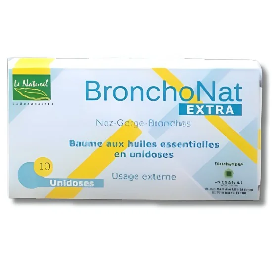BRONCHONAT - EXTRA BAUME 10 UNIDOSES pour Compléments Alimentaires
