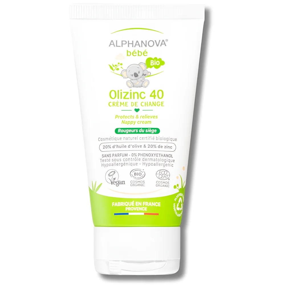 ALPHANOVA BEBE BIO OLIZINC 40 - CREME DE CHANGE 50GR pour Maman et ...
