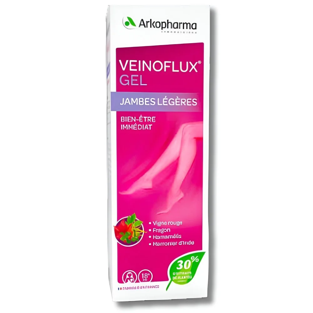 ARKOPHARMA - VEINOFLUX GEL JAMBES LEGERES 150ML pour Soins