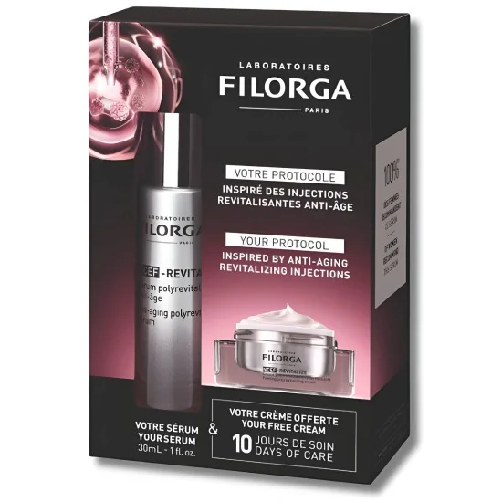 FILORGA - COFFRET NCEF REVITALIZE SERUM 30ML + NCEF REVITALIZE CREM...