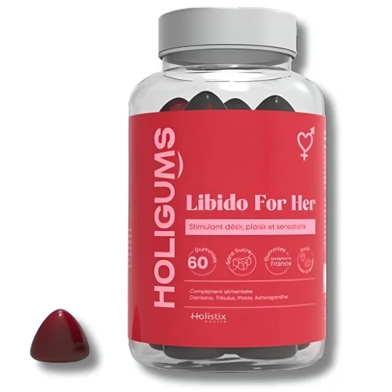 HOLISTIX - HOLIGUMS LIBIDO FOR HER 60 GUMMIES pour Compléments Alim...