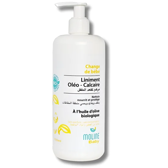 MOLINE - LINIMENT OLEO CALCAIRE 500ML pour Maman et bébé