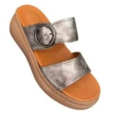 STI LIGHT - CLAQUETTES ORTHOPEDIQUES MARRON FEMME pour sabots et cl...