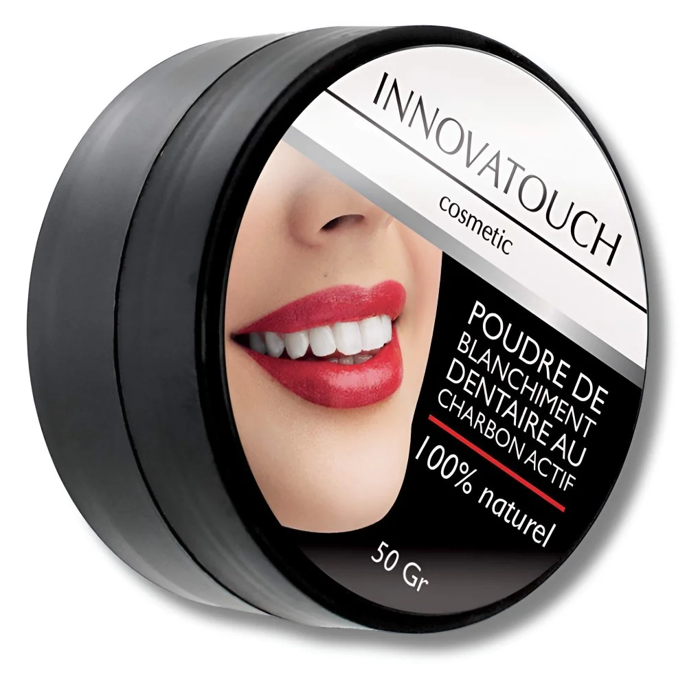 INNOVATOUCH - POUDRE DE BLANCHIMENT DENTAIRE AU CHARBON pour Hygiène