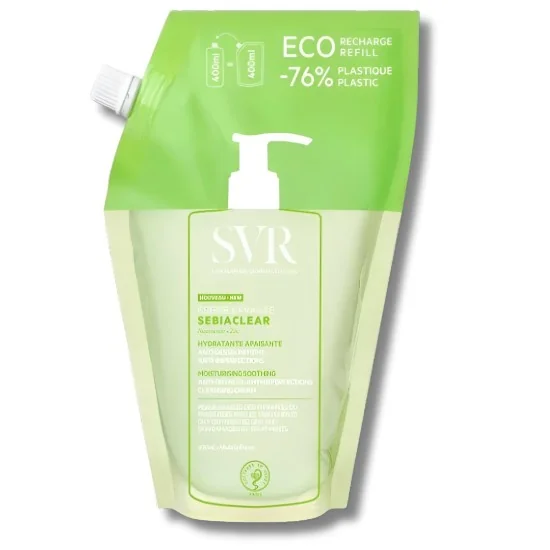 SVR SEBIACLEAR - CREME LAVANTE RECHARGE 400ML pour Beauté