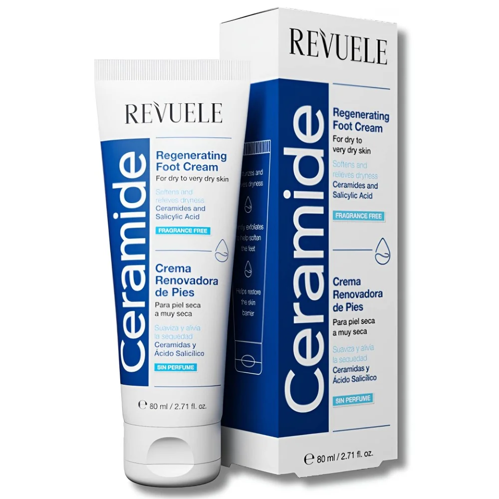 REVUELE CERAMIDE - CRÈME RÉGÉNÉRANTE POUR LES PIEDS 80 ML pour Soins