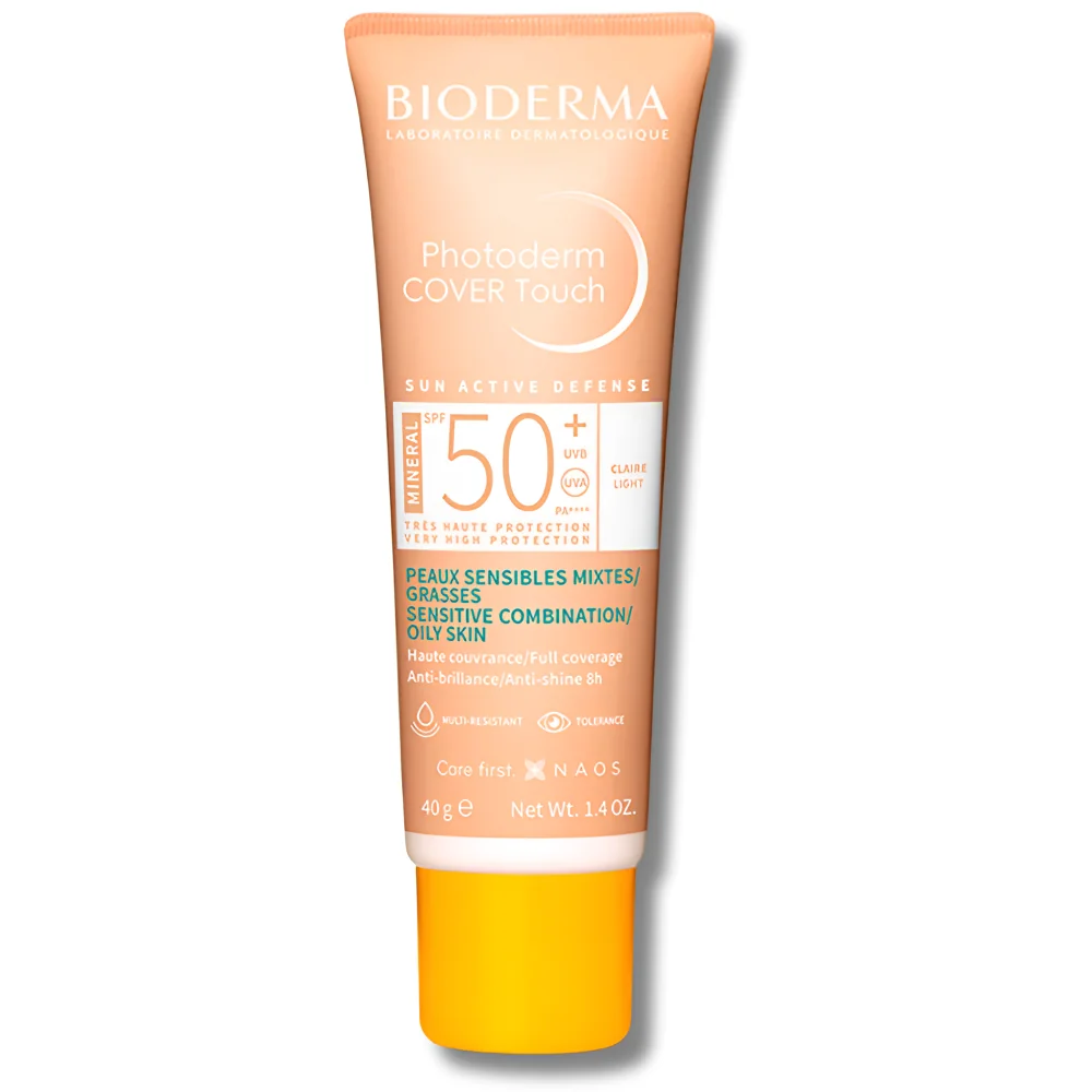 BIODERMA PHOTODERM COVER TOUCH - MINERAL TEINTE CLAIRE SPF50+ 40G