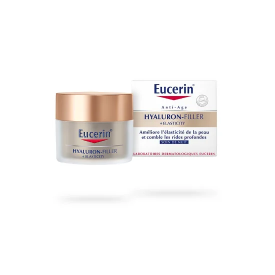 EUCERIN HYALURON-FILLER + ELASTICITY - SOIN DE NUIT 50ML