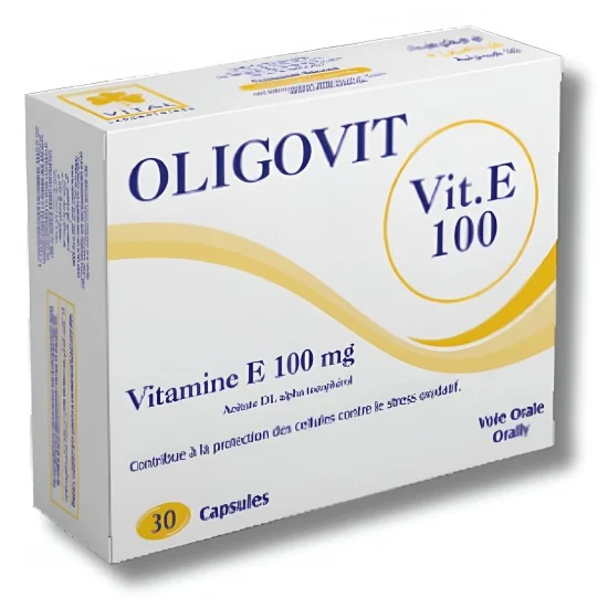 VITAL - OLIGOVIT VITAMINE E 100 MG 30 GELULES