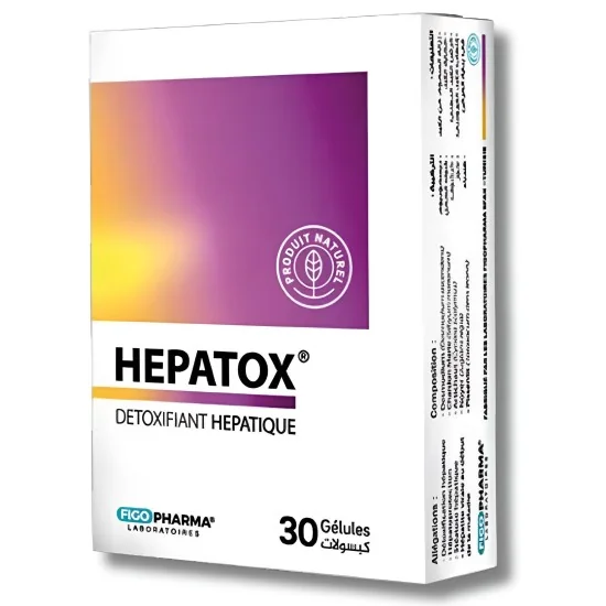 HEPATOX - DETOXIFIANT 30 GELULES