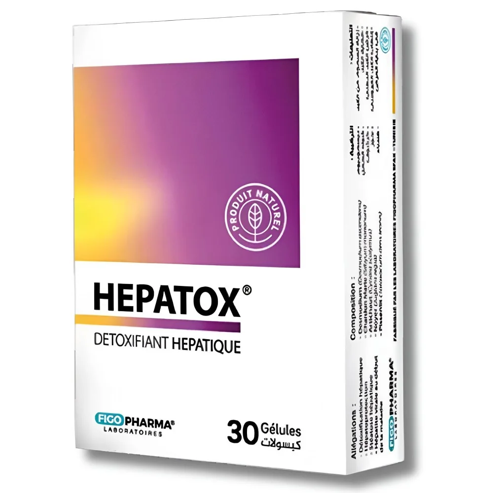 HEPATOX - DETOXIFIANT 30 GELULES