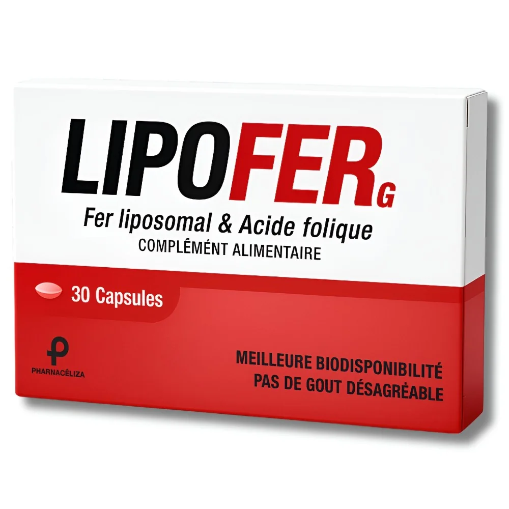 PHARMAVERA - LIPOFER 30 CAPSULES