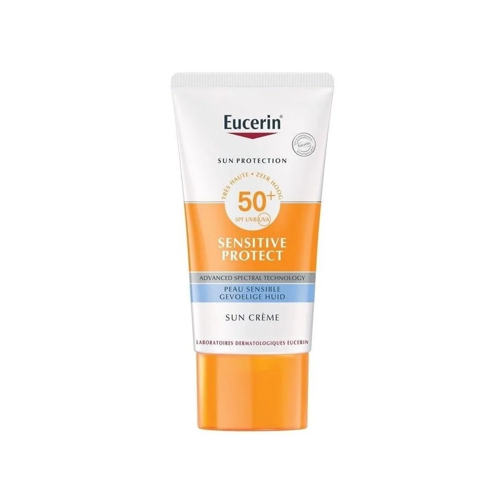 Eucerin SUN PROTECTION SENSITIVE PROTECT Crème SPF 50+ 50ML pour Be...