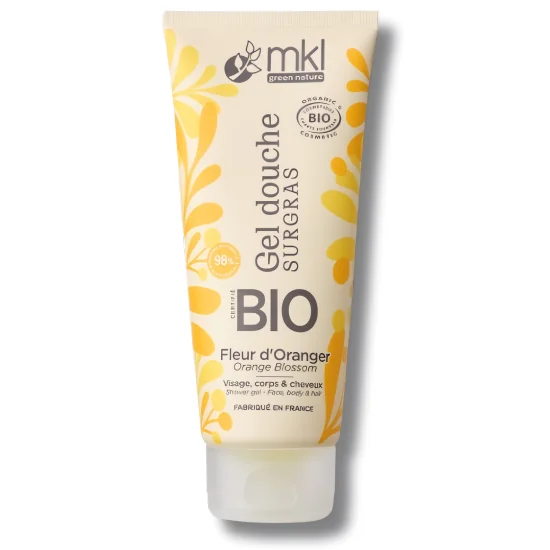 MKL - GEL DOUCHE BIO FLEUR D'ORANGE 200ML