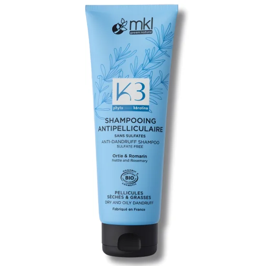 MKL - SHAMPOING ANTIPELLICULAIRE BIO 250ML