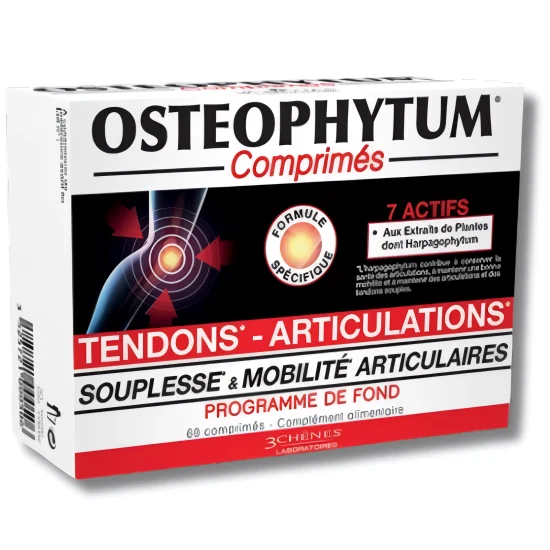 3 CHENES - OSTEOPHYTUM 60 COMPRIMES