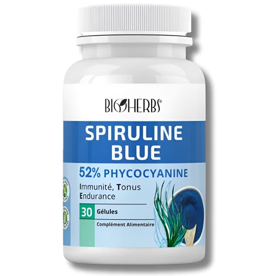 BIOHERBS - SPIRULINE BLUE 30 GELULES