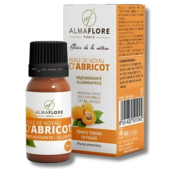 ALMAFLORE - HUILE DE NOYAU D’ABRICOT 10 ML