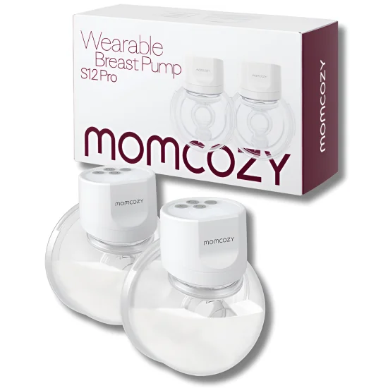 MOMCOZY - S12PRO TIRE LAIT ÉLECTRIQUE MAIN LIBRE (LOT DE 2)