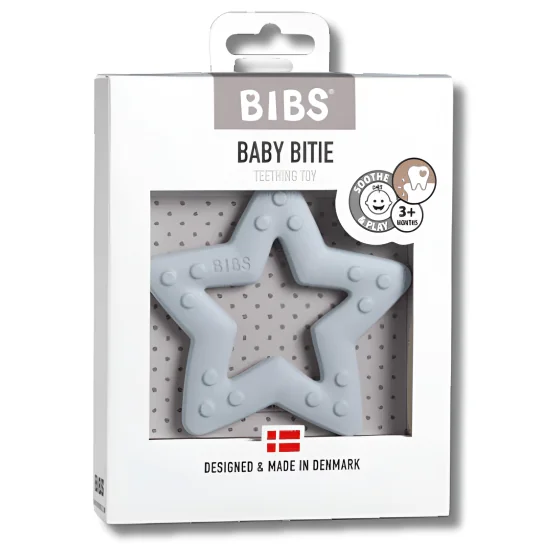 BIBS - BABY BITIE ANNEAU DE DENTITION STAR BLUE