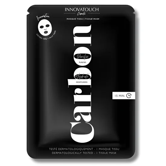 INNOVATOUCH - MASQUE EN TISSU CHARBON