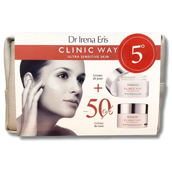 CLINIC WAY - COFFRET N°5 CRÈME JOUR N°5+ CRÈME NUIT N°5