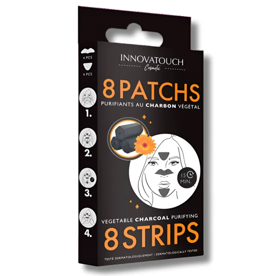 INNOVATOUCH - PATCHS PURIFIANT CHARBON 8 PIECES