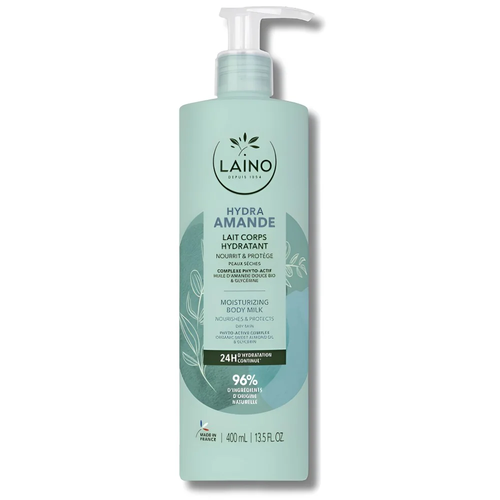 LAINO - LAIT CORPS HYDRATANT AMANDE DOUCE 400ML