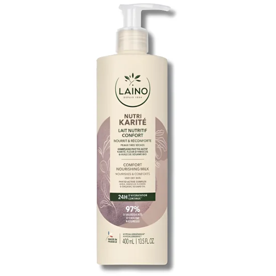 LAINO - LAIT NUTRITIF CONFORT KARITE 400ML