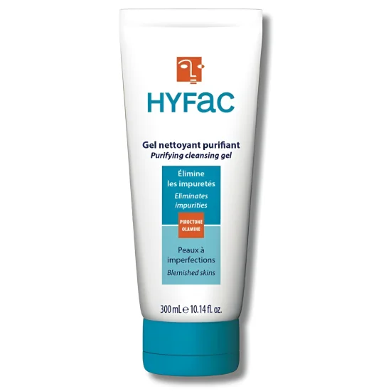 HYFAC - GEL DERMATOLOGIQUE NETTOYANT VISAGE ET CORPS 300ML pour Beauté