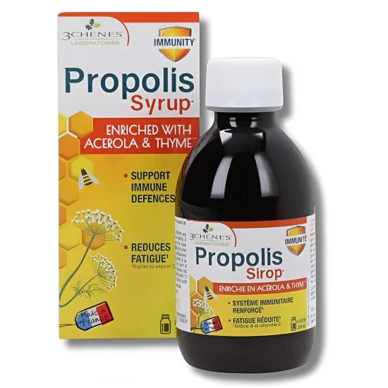 3 CHENES PROPOLIS - SIROP BIEN ETRE & PROTECTION RESPIRATOIRE 200ML