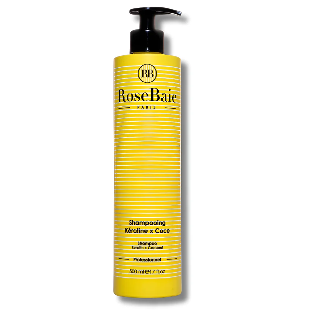 ROSEBAIE - SHAMPOING KERATINE X HUILE DE COCO 500ML