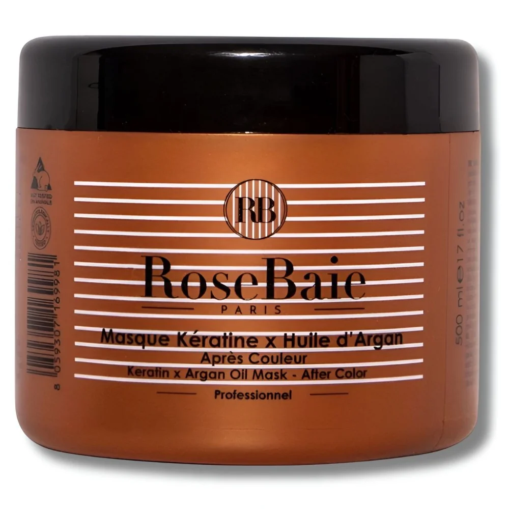 ROSE BAIE - MASQUE KÉRATINE X HUILE D'ARGAN 500ML