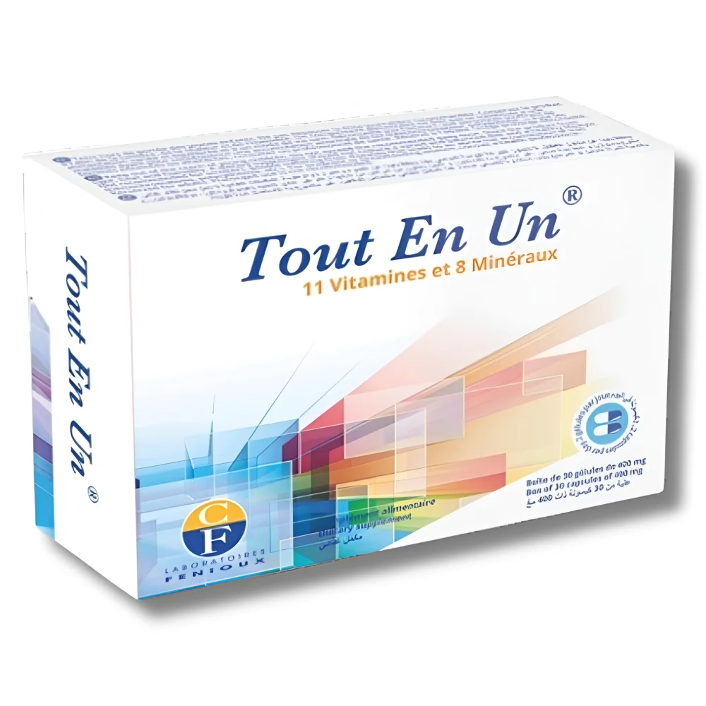 GALIEN PHARMA - TOUT EN UN 11 VITAMINES 8 MINERAUX 30 GELULES