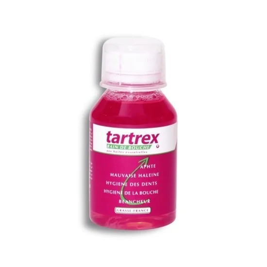 TARTREX BAIN DE BOUCHE AUX HUILES ESSENTIELLES,125ml pour Hygiène