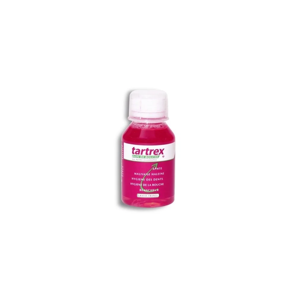 TARTREX BAIN DE BOUCHE AUX HUILES ESSENTIELLES,125ml pour Hygiène