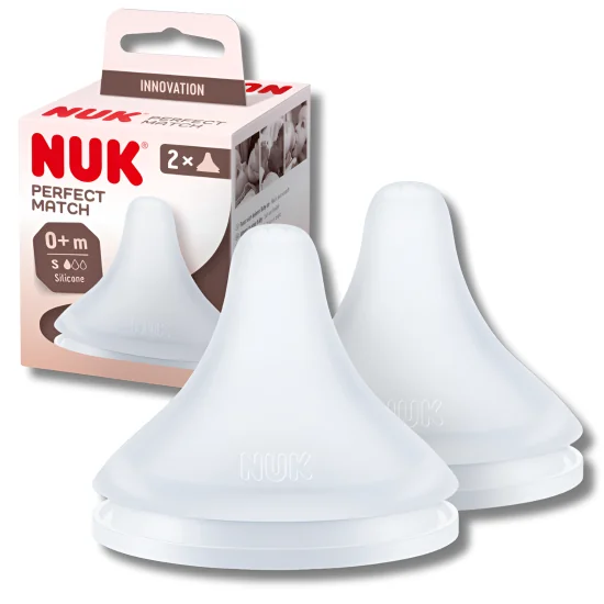 NUK PERFECT MATCH - LOT DE 2 TÉTINES  TAILLE S