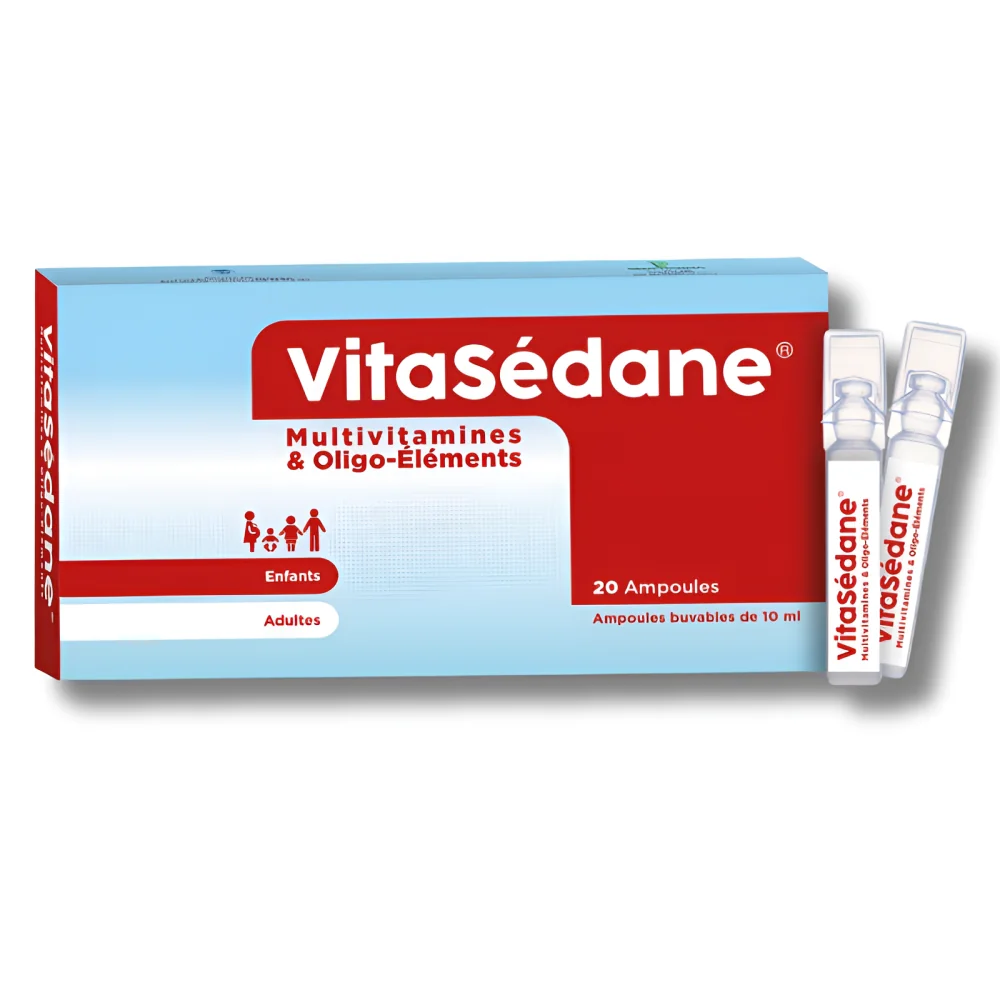 VITASEDANE - MULTIVITAMINE 20 AMPOULES