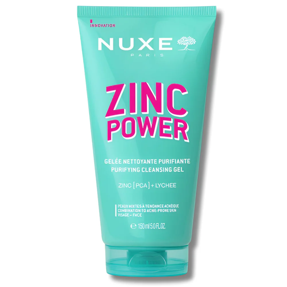 NUXE ZINC POWER - GELEE NETTOYANTE PURIFIANTE 150ML