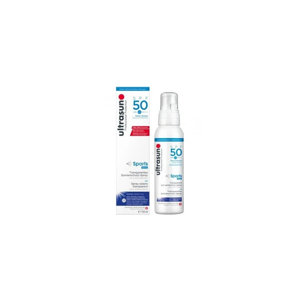 ULTRASUN SPORTS SPRAY SPF 50 150 ML pour Solaire