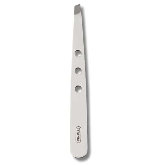 TITANIA - PINCE A EPILER INOX 1090/61B